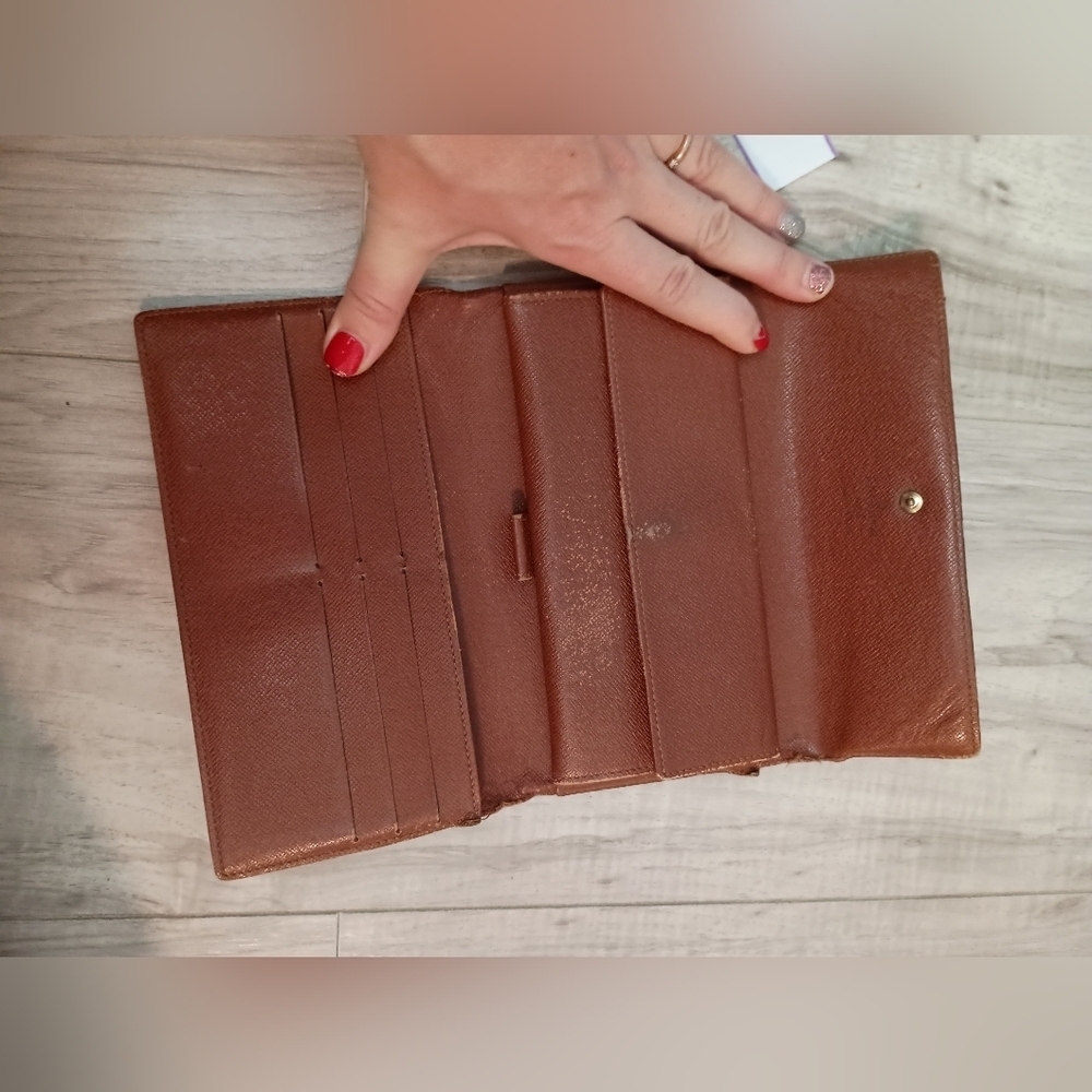 Authentic Louis Vuitton Monogram Portefeuille International Long Wallet - Picture 8 of 16